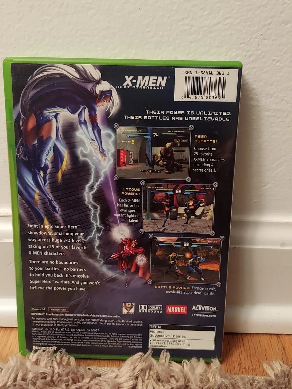 Xbox men next